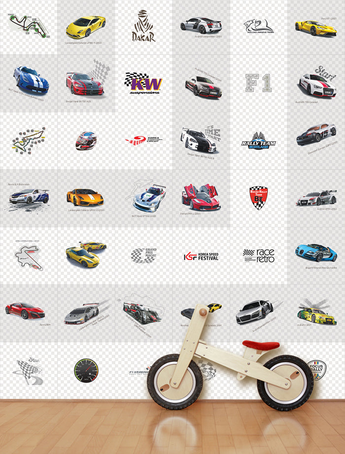 U2 Wallpaper - Super Drift - 14 Sheets