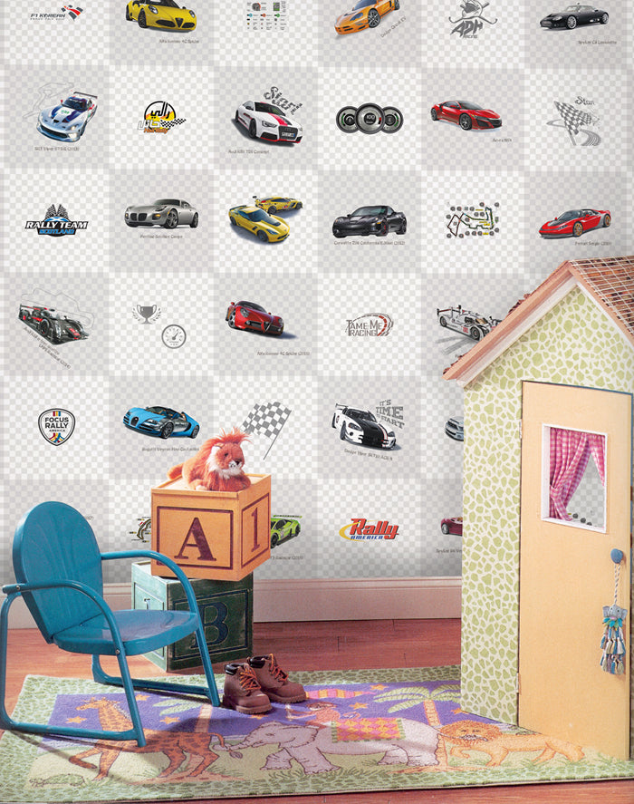 U2 Wallpaper - Super Drift - 14 Sheets