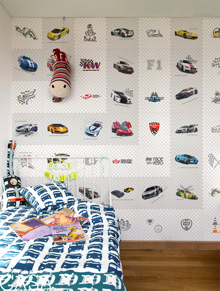 U2 Wallpaper - Super Drift - 14 Sheets