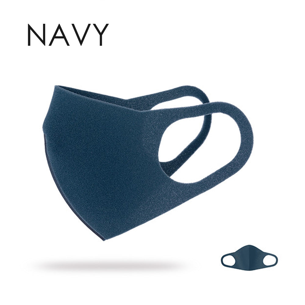 Breathable Fashion Mask - 1pc navy