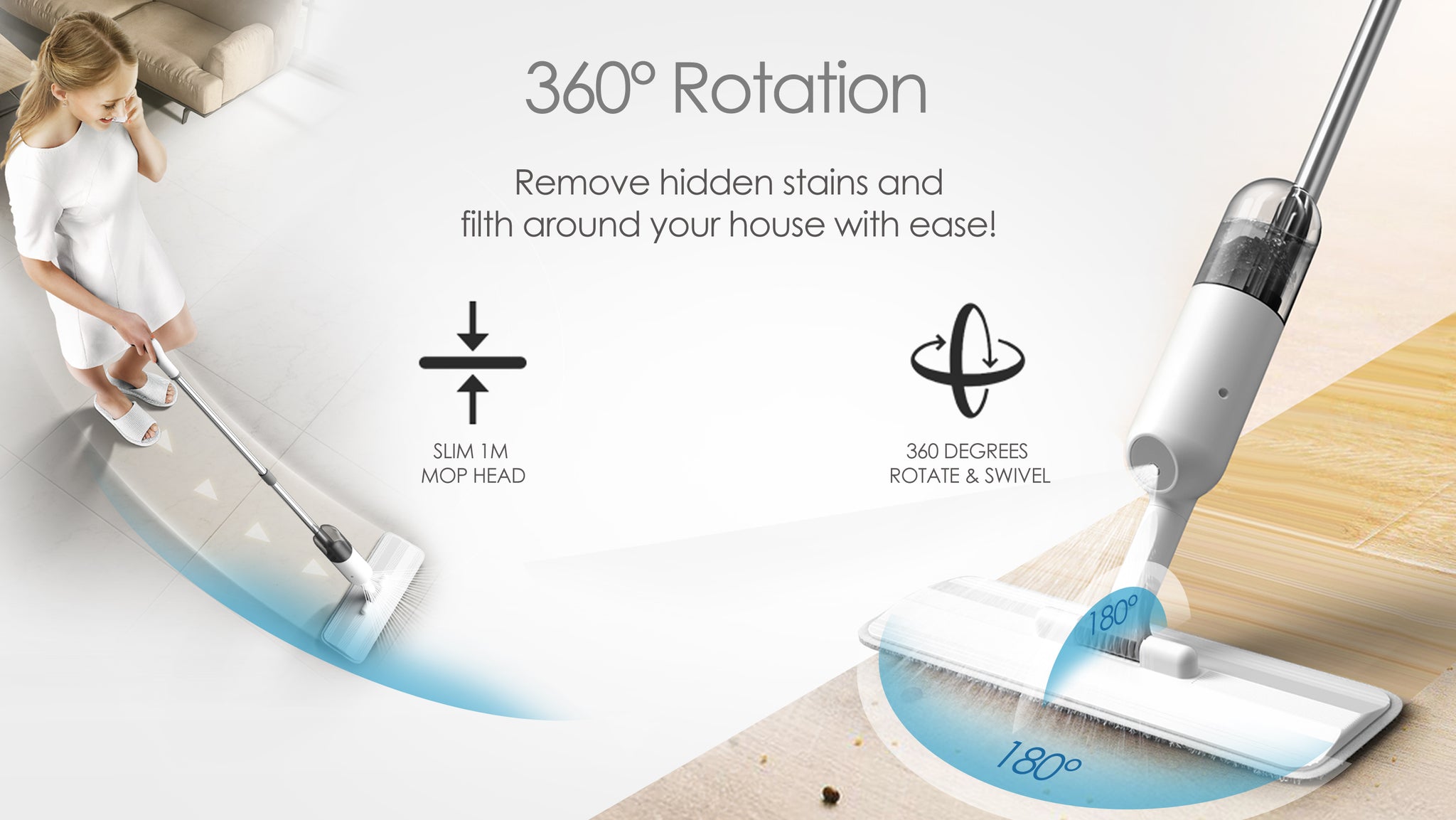 Pure living Superjet Spray Mop