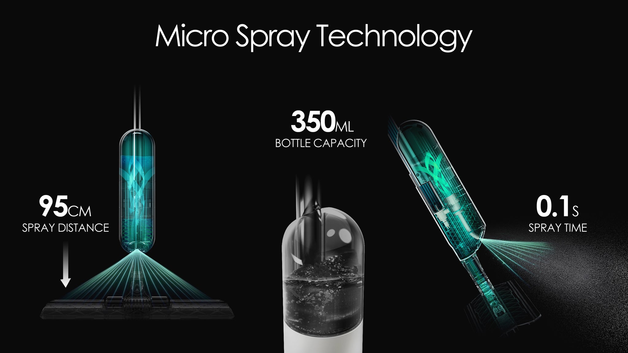 Pure living Superjet Spray Mop