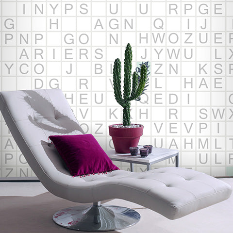 U2 Wallpaper - Alphabet- 60 Sheets