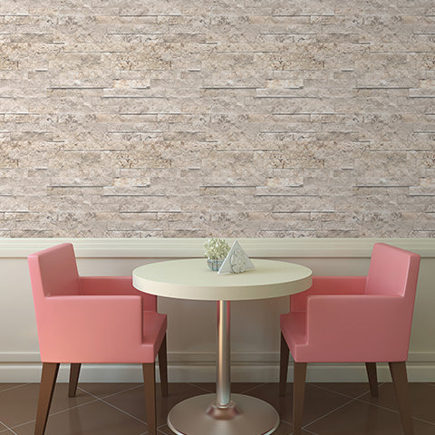 U2 Wallpaper - Brown Stone - 60 Sheets