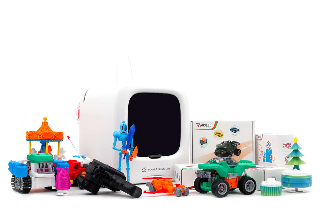 AOSEED X-MAKER JOY AI: A Smart 3D Printer for Kids Creating Endless Toys