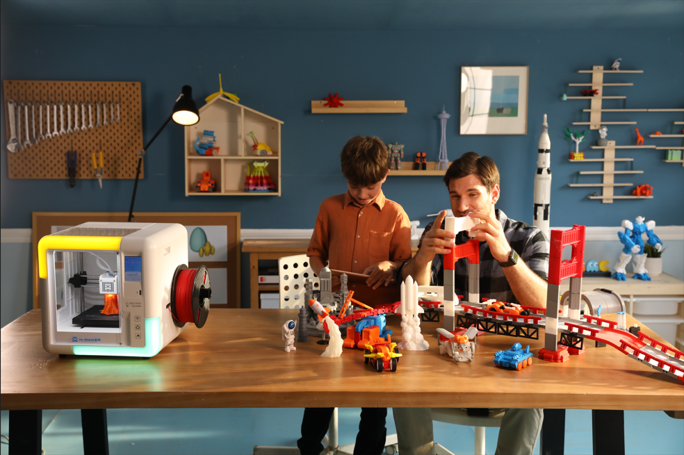 AOSEED X-MAKER AI: Kid-Friendly 3D Printing Fully Assembled High-Speed