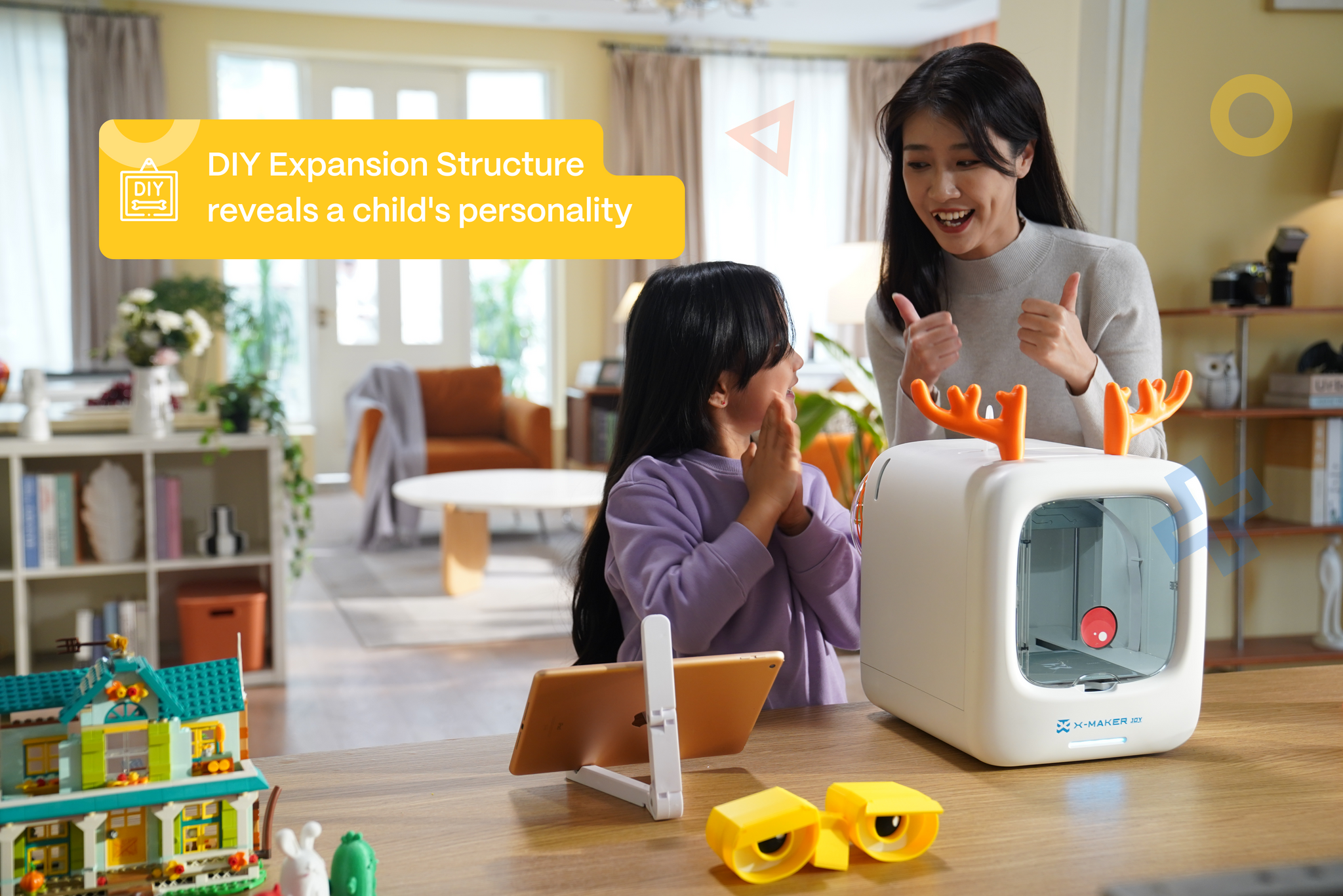 AOSEED X-MAKER JOY AI: A Smart 3D Printer for Kids Creating Endless Toys