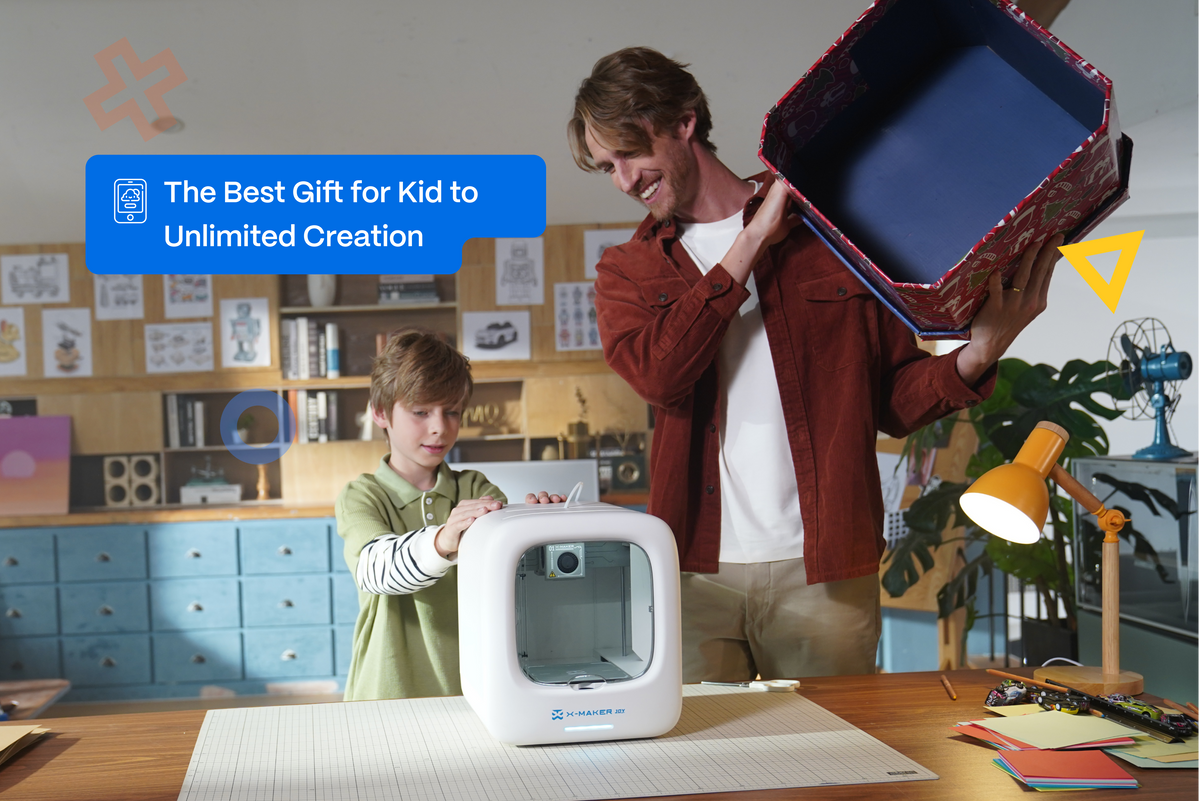 AOSEED X-MAKER JOY AI: A Smart 3D Printer for Kids Creating Endless Toys