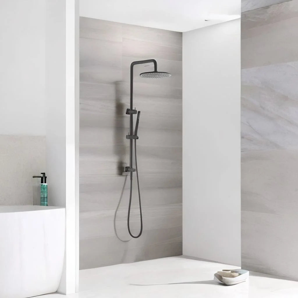 Pure Living Classic Twin Shower Set