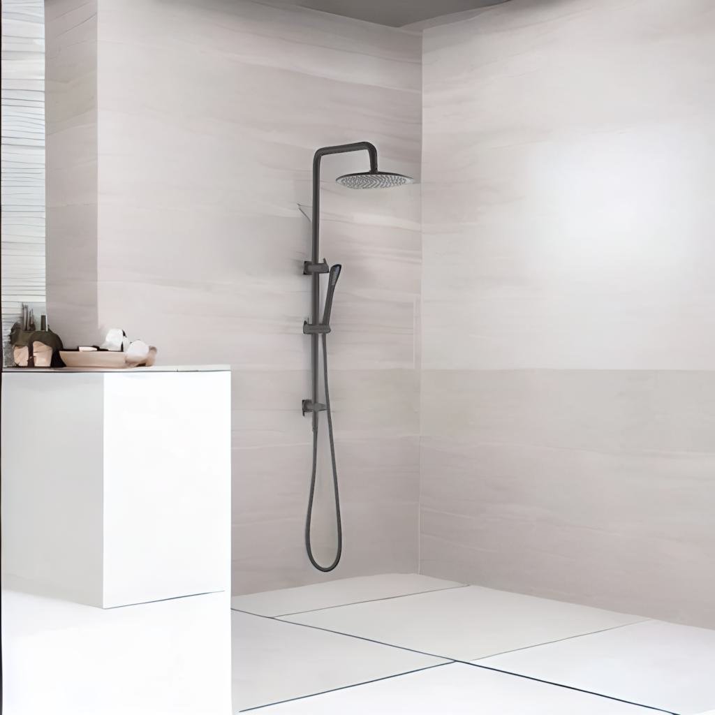 Pure Living Classic Twin Shower Set