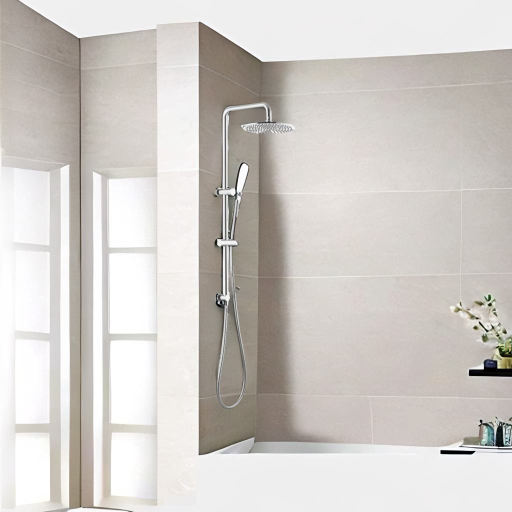 Pure Living Classic Twin Shower Set