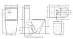Pure Living Rimless Vortex Flush Toilet Suites
