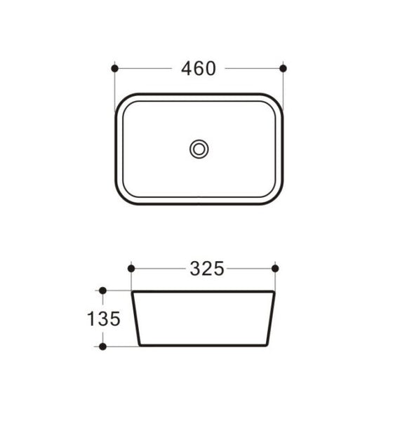 Pure Living Above Counter Basin-Sandy – Pure Living Australia