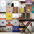 U2 Wallpaper - Door Numbers - 14 Sheets