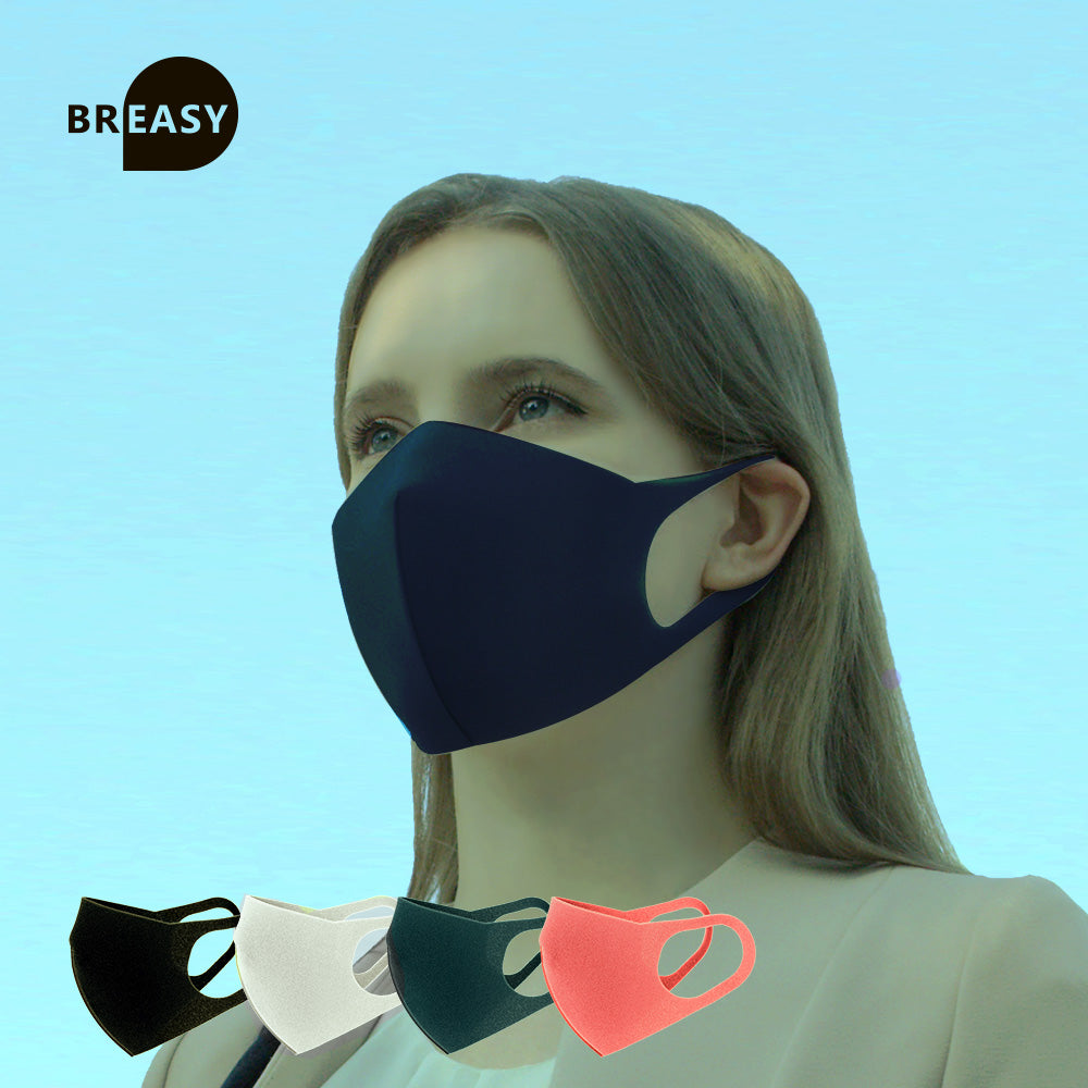 Breathable Fashion Mask - 1pc navy