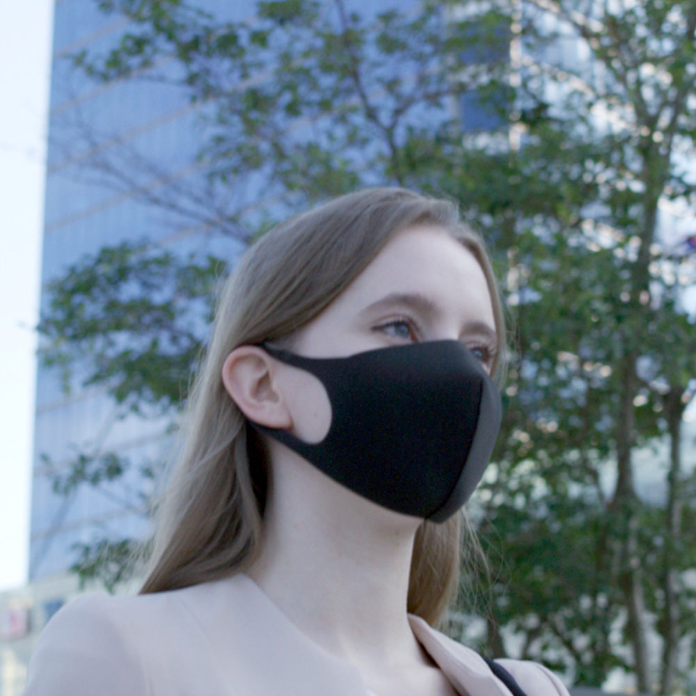 Breathable Fashion Mask - 1pc gray