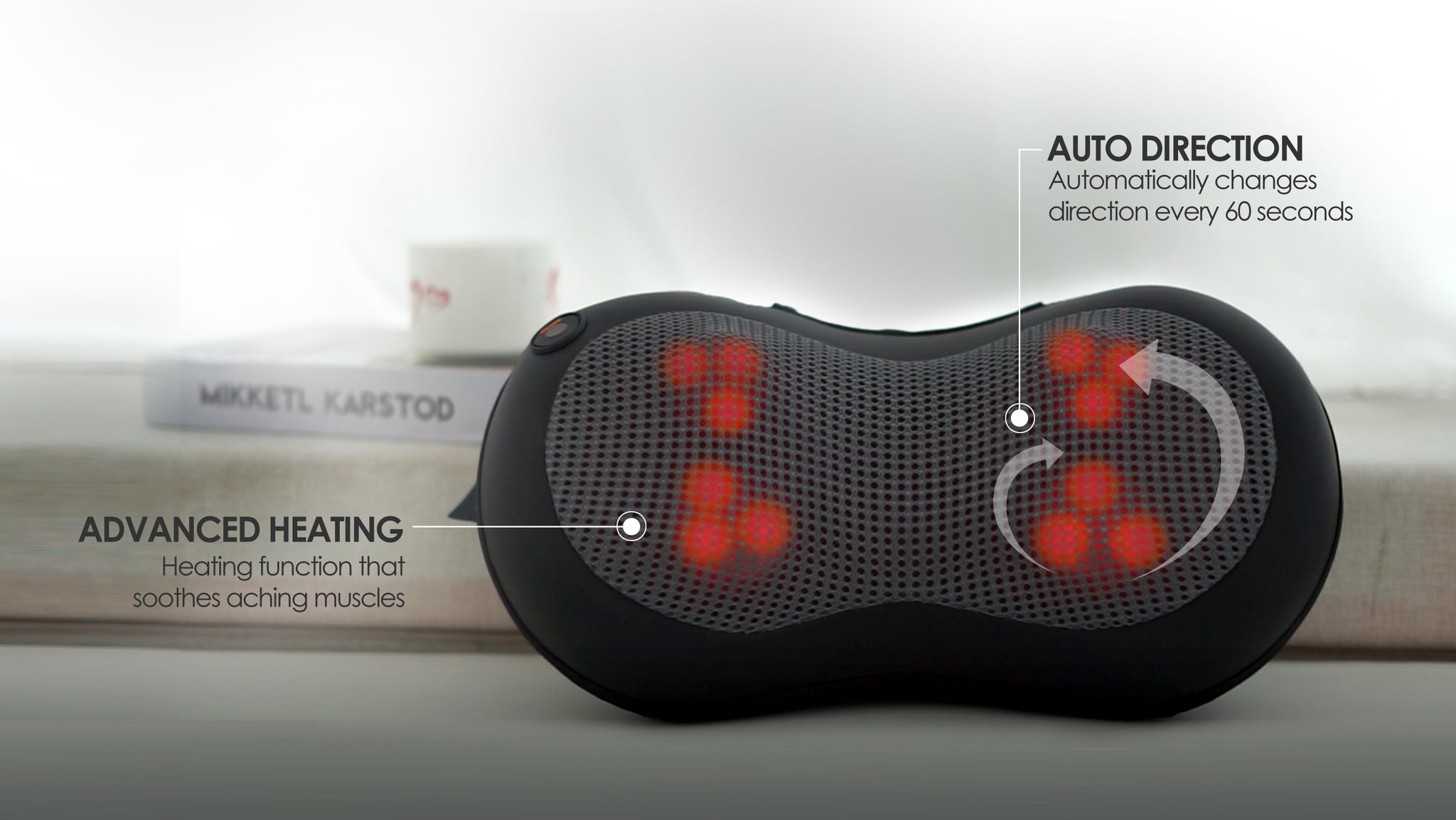 Puresync - Body Kneading Massager - FREE GIFT INCLUDED
